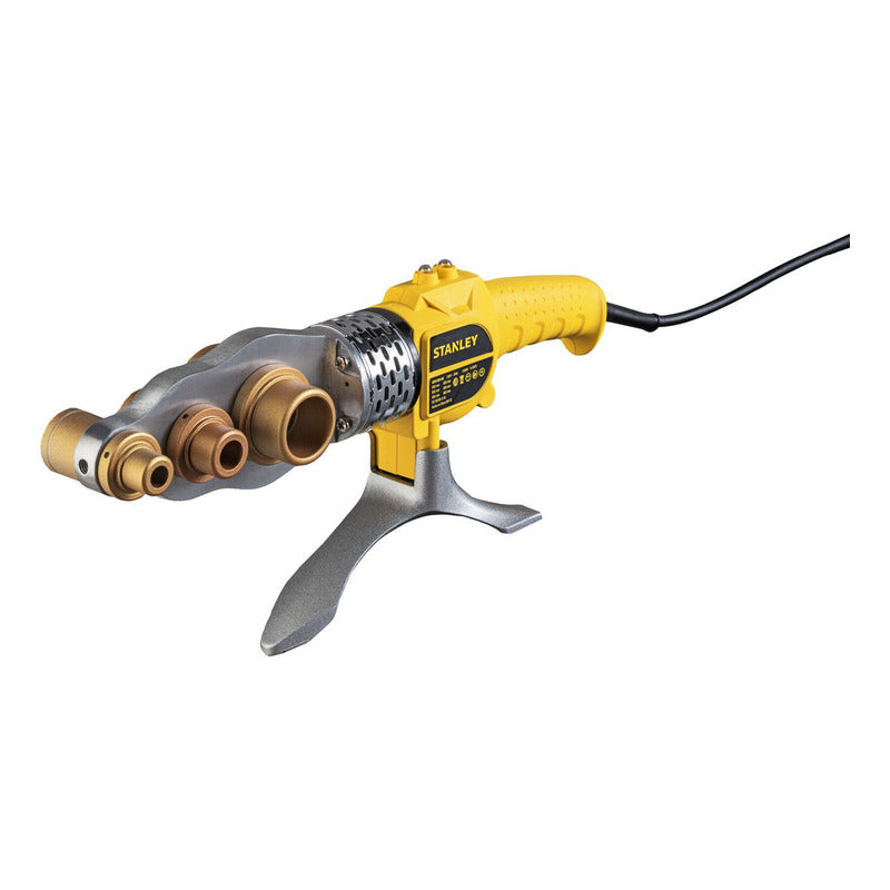 Termofusora Stanley 1500w Sxh1530 - Fusión Precisa De Tuberías Con Control De Temperatura Incluye 6 Boquillas