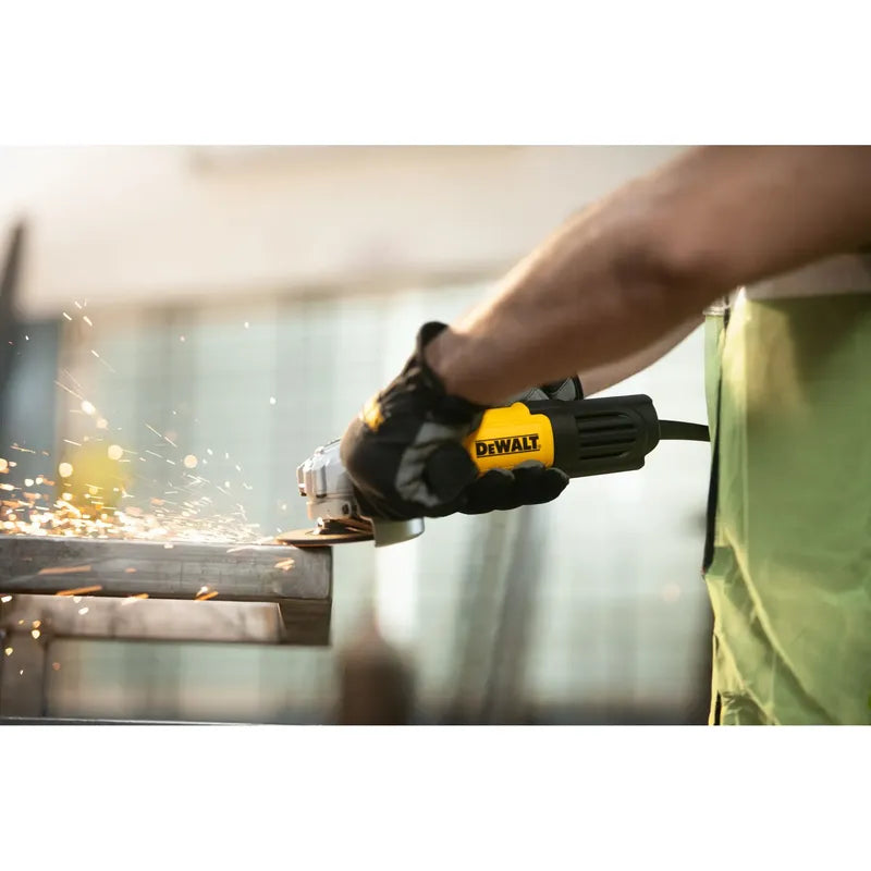 Dewalt Dwe750-ar Amoladora 115 Mm 750w Ultra Compacta Amarillo 50