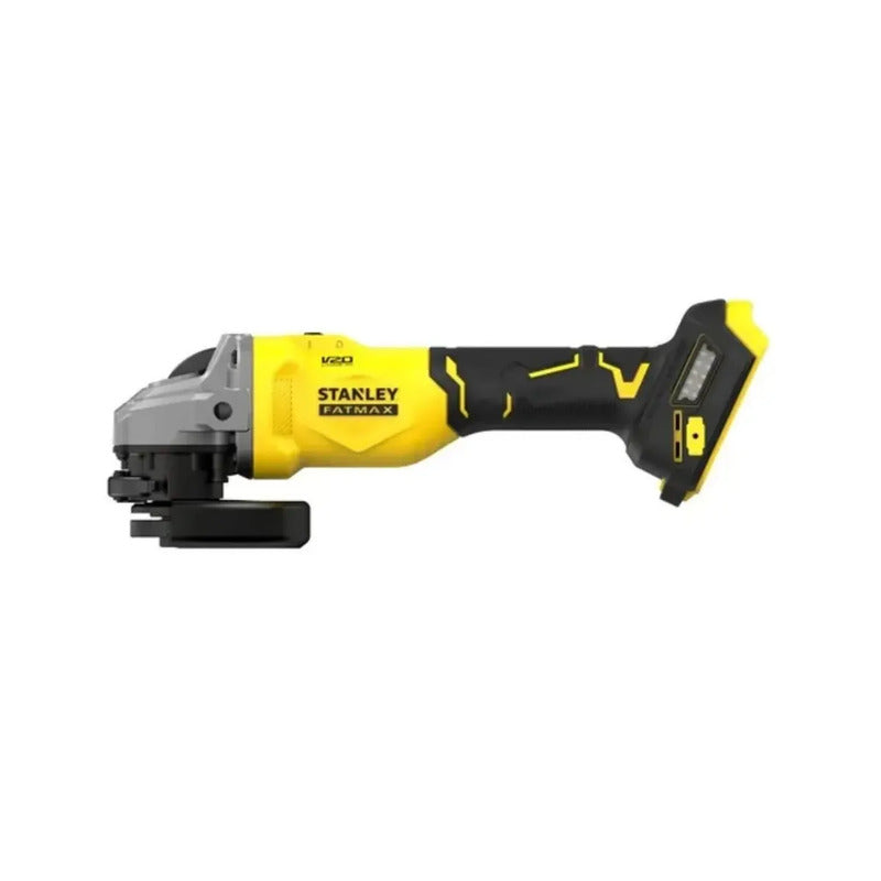 Amoladora A Batería 20v Stanley Sbg710b Brushless 115mm Amarillo