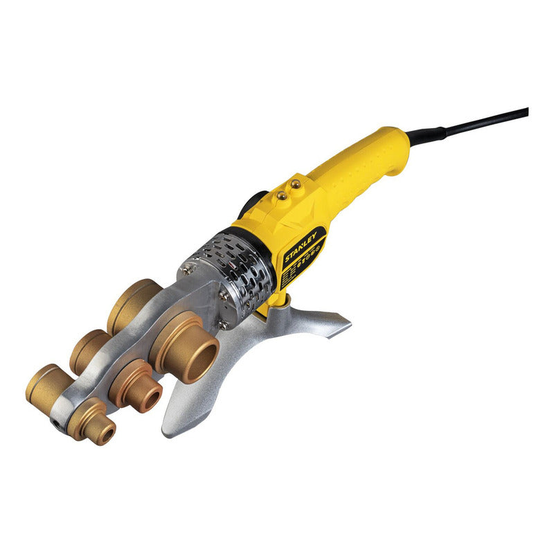 Termofusora Stanley 1500w Sxh1530 - Fusión Precisa De Tuberías Con Control De Temperatura Incluye 6 Boquillas