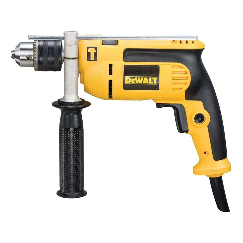Taladro Percutor 13mm 750w Electrico Dewalt Vel. Variable Amarillo 50/60 Hz