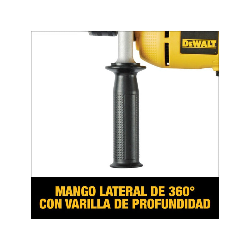 Taladro Percutor 750w 13mm Dewalt Dwd024 220v Vel. Variable Amarillo 50 Hz