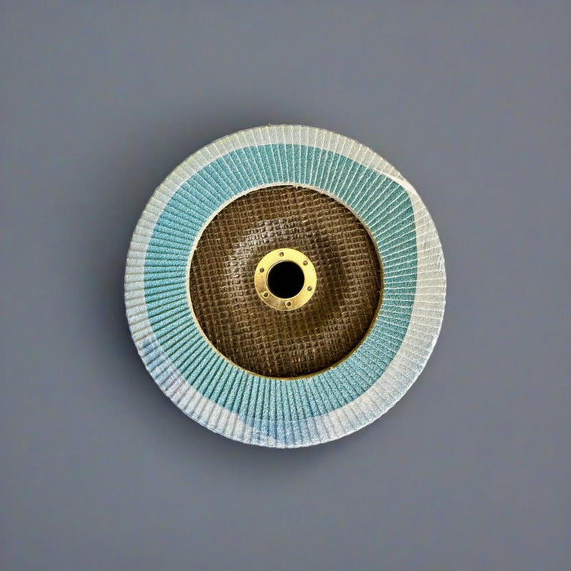 Flap Stanley Grano 80 De 180mm De Diámetro Sta8218f X 10u Amarillo