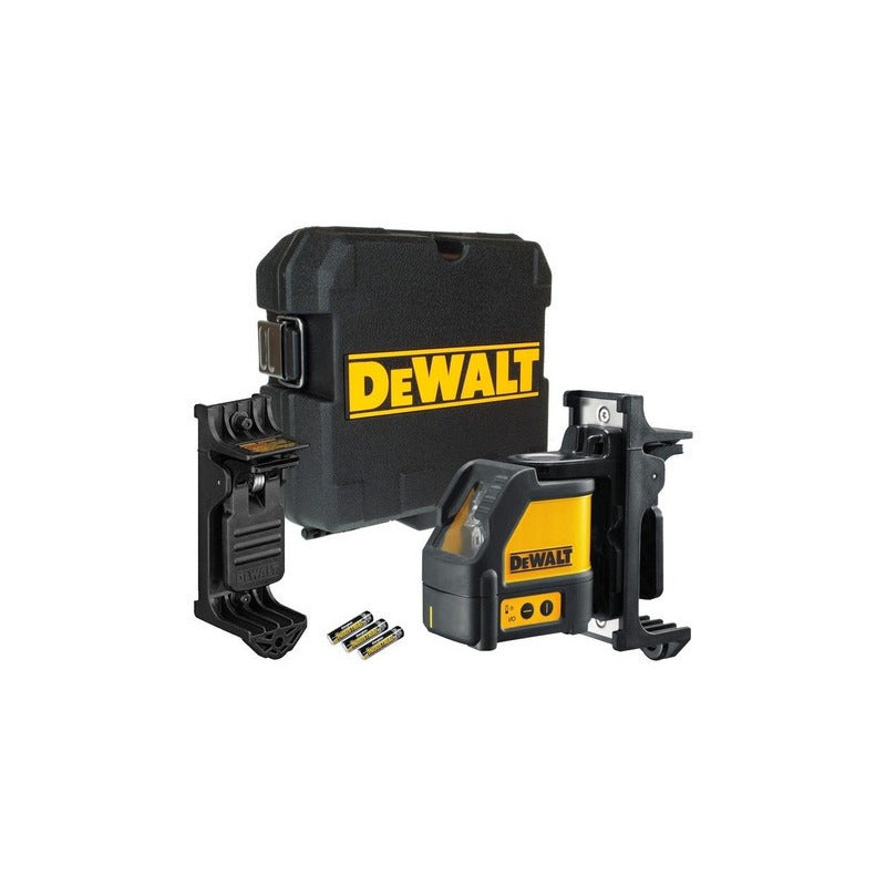 Nivel Láser Autonivelante Dewalt Dw088k Proyección De Línea Cruzada Alta Precisión En Instalaciones Y Construcción Alcance De 15m Carcasa Resistente Fácil De Usar Ideal Para Nivelación Interior