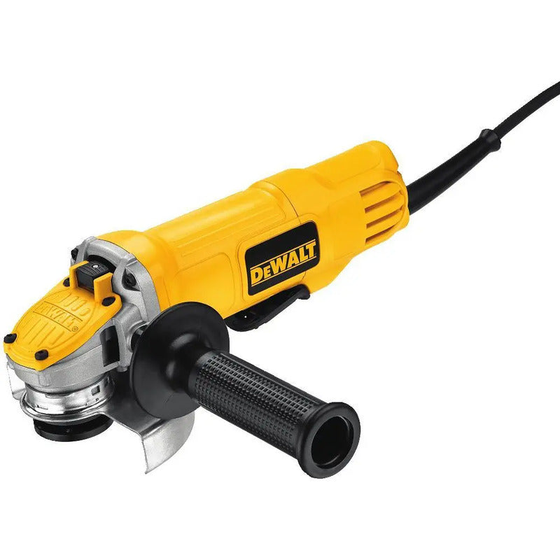Miniamoladora Angular Dewalt Esmerilhadeira Angular Dwe4120 Dwe4120 De 50 hz/60 hz Color Amarillo 900 w 220 v + Accesorio