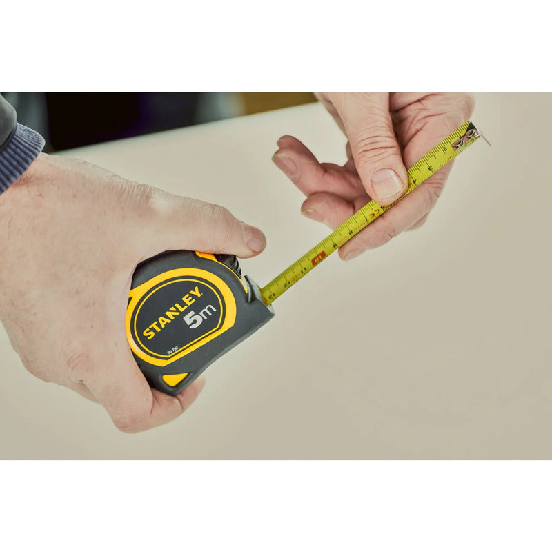 Combo Martillo Demoledor Stanley Sdsmax Cinta Metrica 5m Amarillo