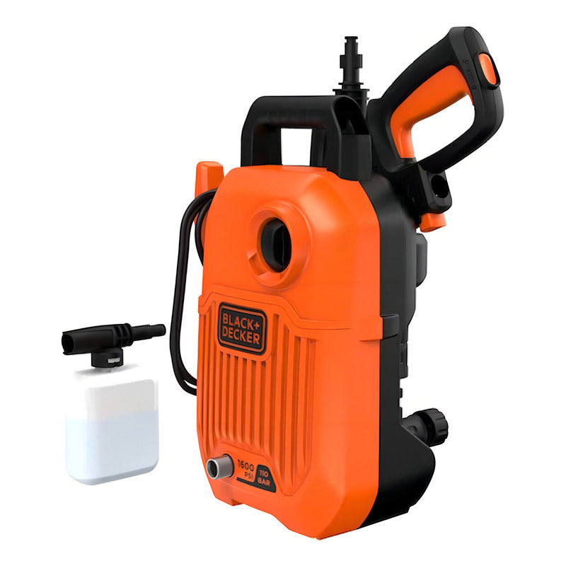 Hidrolavadora Black+decker Bepw1600-ar 1300w 110bar Naranja 50 Hz/60 Hz
