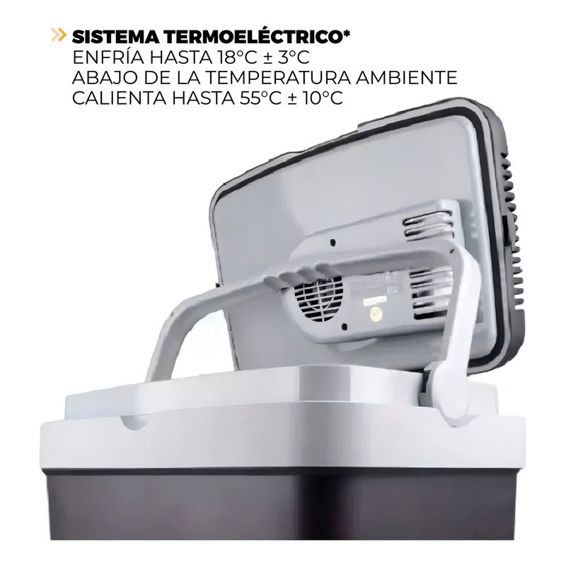 Heladera Conservado Black Decker 33 L Frio Calor 12v 220v Negro