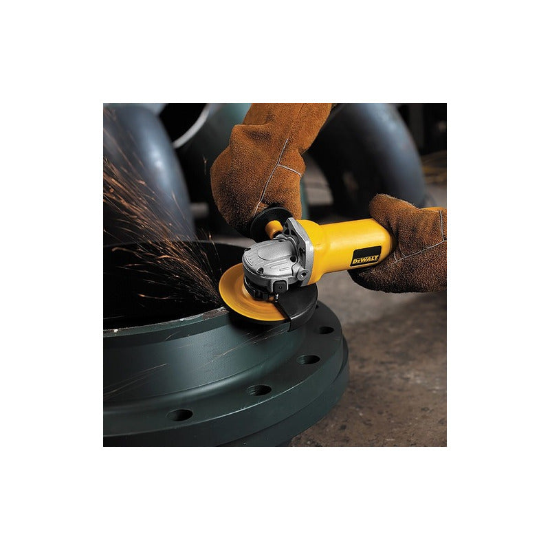Amoladora Angular 125mm 1500w Dewalt Dwe4314n Dewalt Color Amarillo 50 Hz