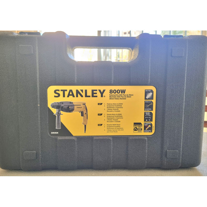 Rotomartillo Electroneumático Stanley Shr263k - Amarillo/negro - 50 Hz/60 Hz