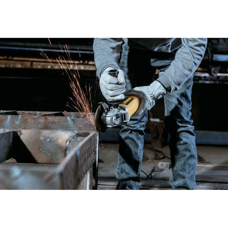 Dewalt Dwe750-ar Amoladora 115 Mm 750w Ultra Compacta Amarillo Frecuencia 50hz/60hz