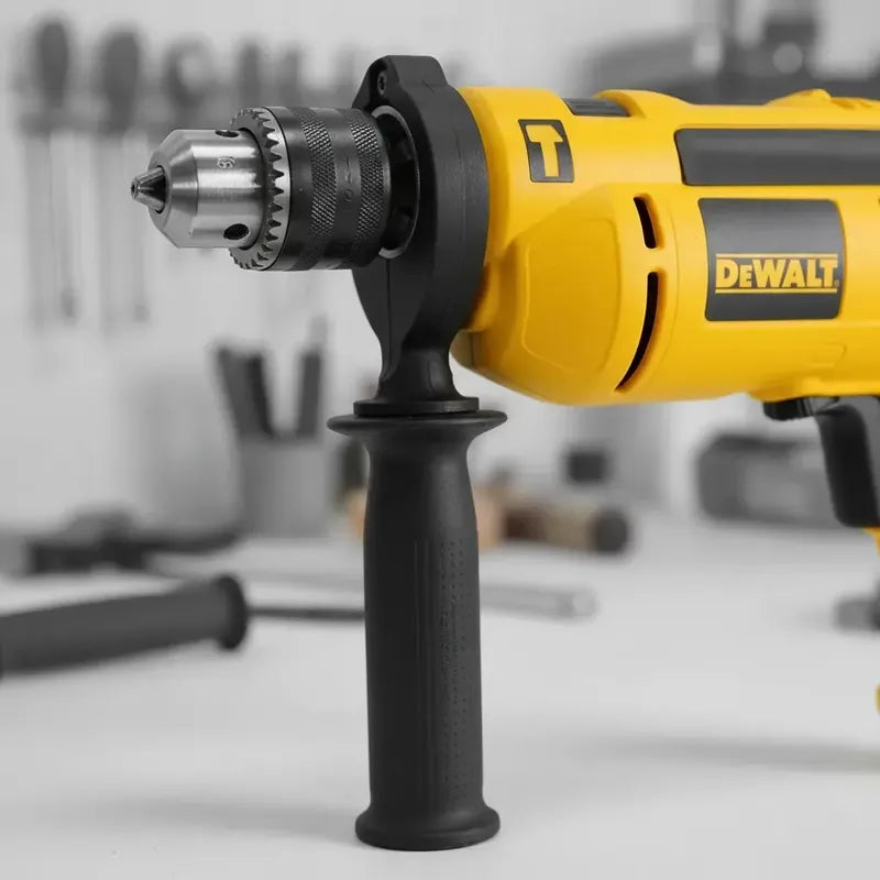 Taladro Percutor 13mm 750w Electrico Dewalt Vel. Variable Amarillo 50/60 Hz