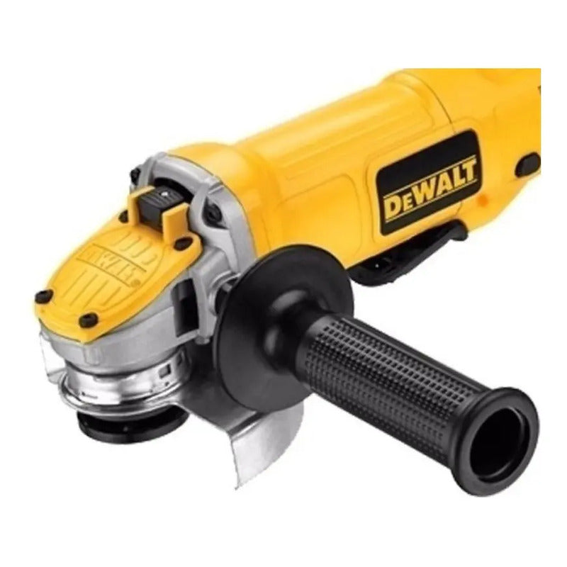 Miniamoladora Angular Dewalt Esmerilhadeira Angular Dwe4120 Dwe4120 De 50 hz/60 hz Color Amarillo 900 w 220 v + Accesorio