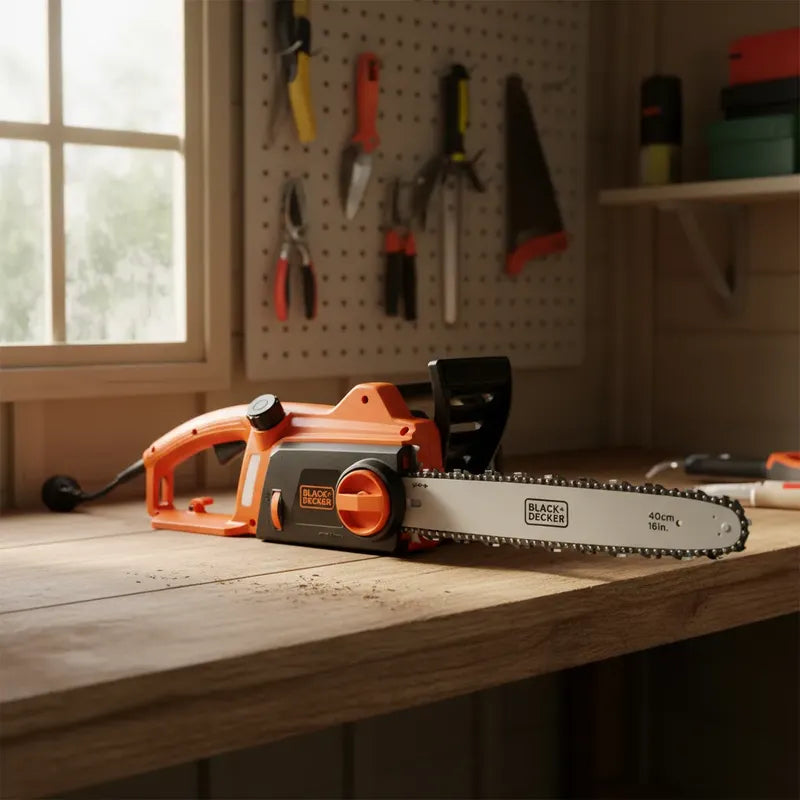 Electrosierra Black + Decker Becs2040 16 40cm 2000w Naranja
