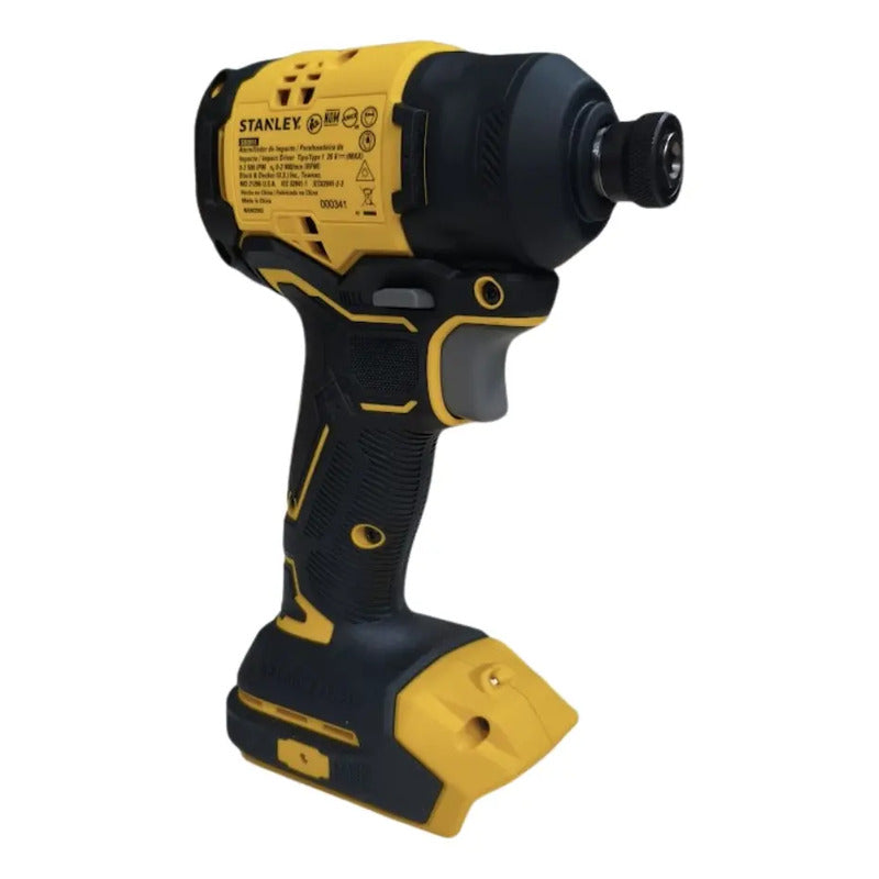 Destornillador De Impacto Sin Escobillas Stanley Sbi811 1/4 6,35 Mm Amarillo