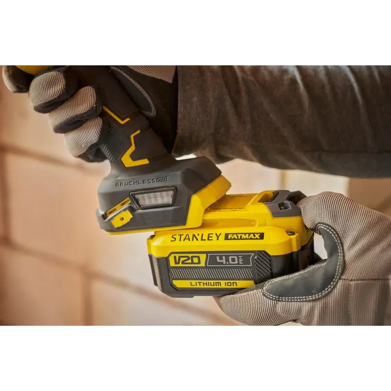 Amoladora Stanley Sbg710b 20v Sin Bateria Ni Cargador Amarillo 50