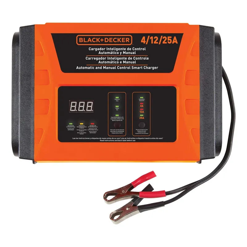Cargador De Bateria Inteligente 25 Amp Bc25 Electronico