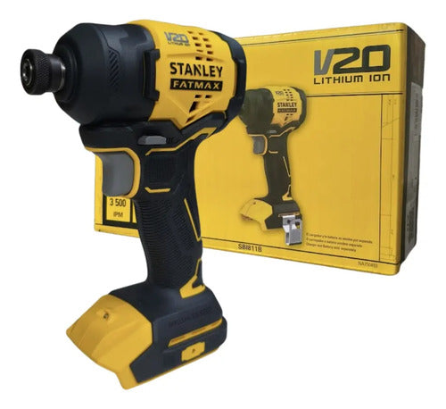 Atornillador De Impacto 20v Sin Carbones Stanley Sbi811 Sin Bateria ni cargador