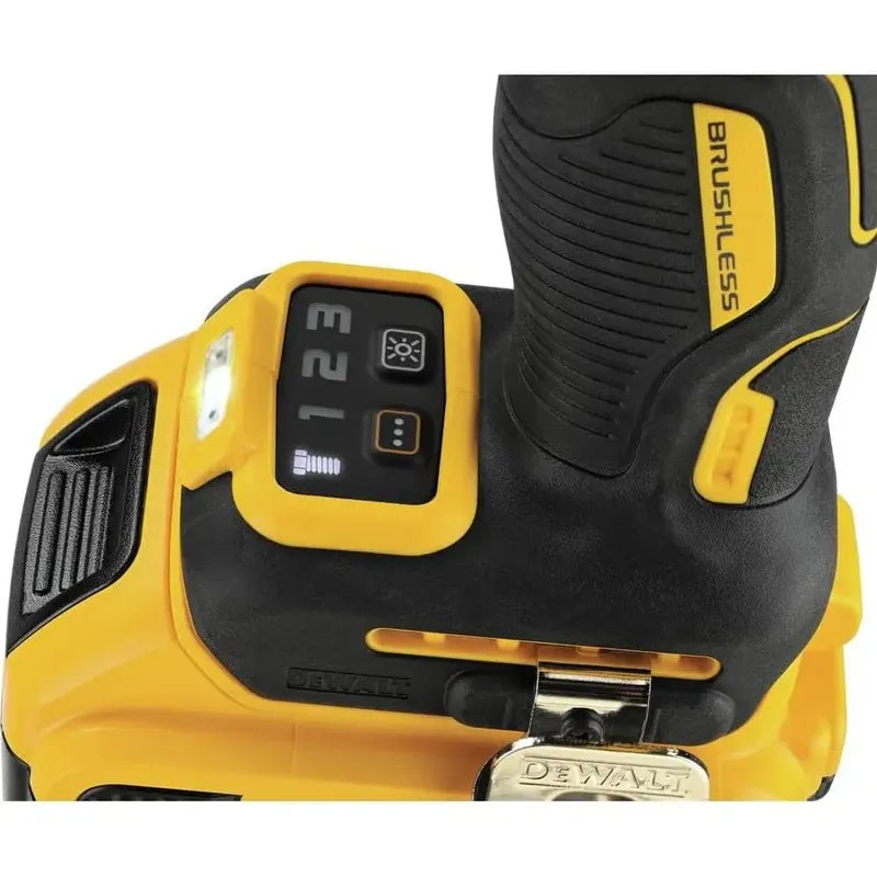 Llave De Impacto Inalámbrica Dewalt 20v Dcf892b 600 Nm Amarillo