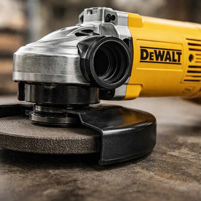 Amoladora Dewalt180mm 2200w Dwe491 Super Pitbull Amarillo 50 Hz