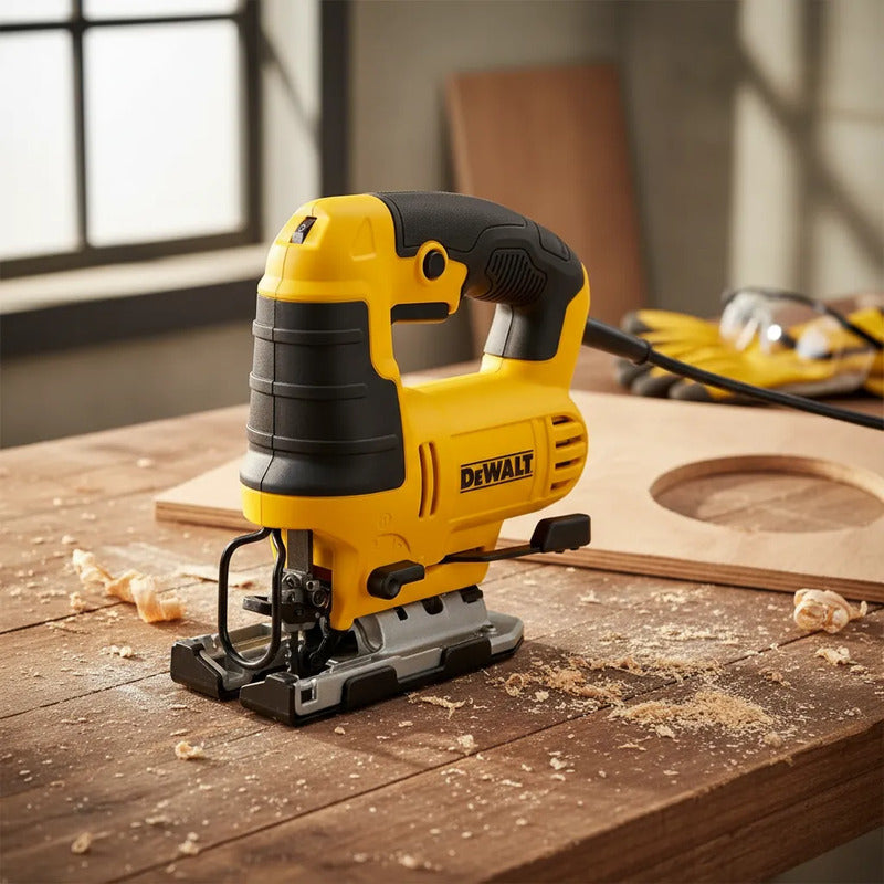 Sierra Caladora Dewalt Dwe300 Portátil De 650w