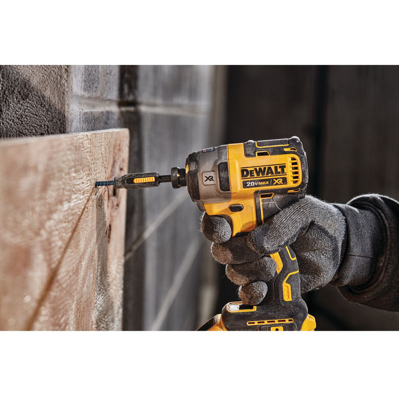 Atornillador De Impacto Inalámbrico Dewalt Dcf887b Hex 1/4 Amarillo Continua