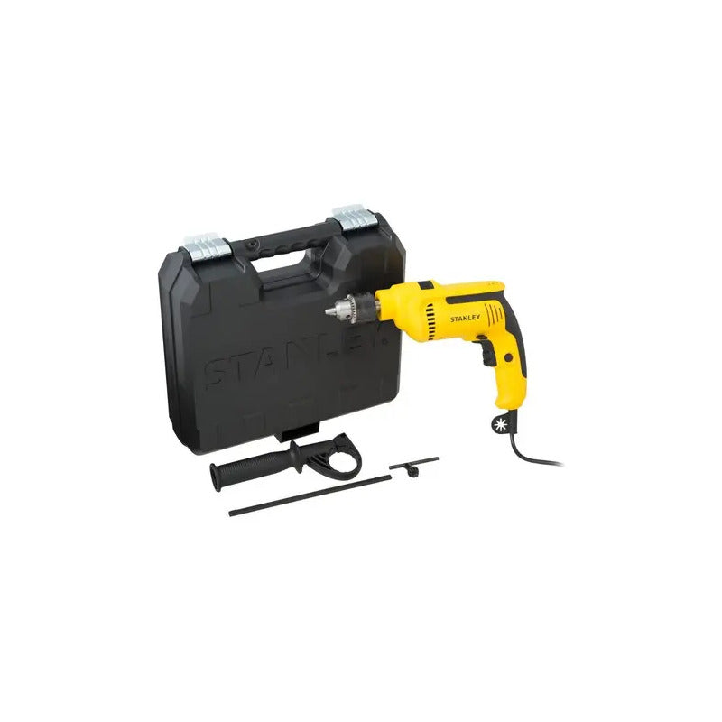 Taladro Percutor 700w Stanley Sdh700k-ar Maletín 2900 Rpm Amarillo 50 Hz X 60 Hz