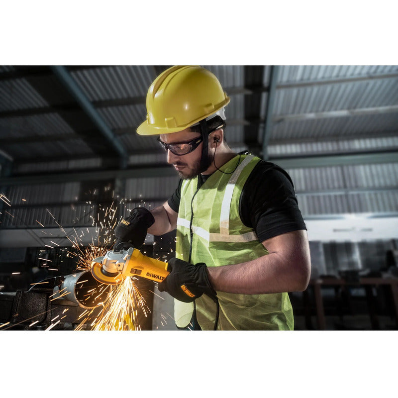 Dewalt Dwe750-ar Amoladora 115 Mm 750w Ultra Compacta Amarillo 50