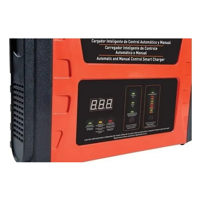 Cargador De Batería Inteligente Para Autos Cuarenta Amperios Modelo Bc40 Black Decker