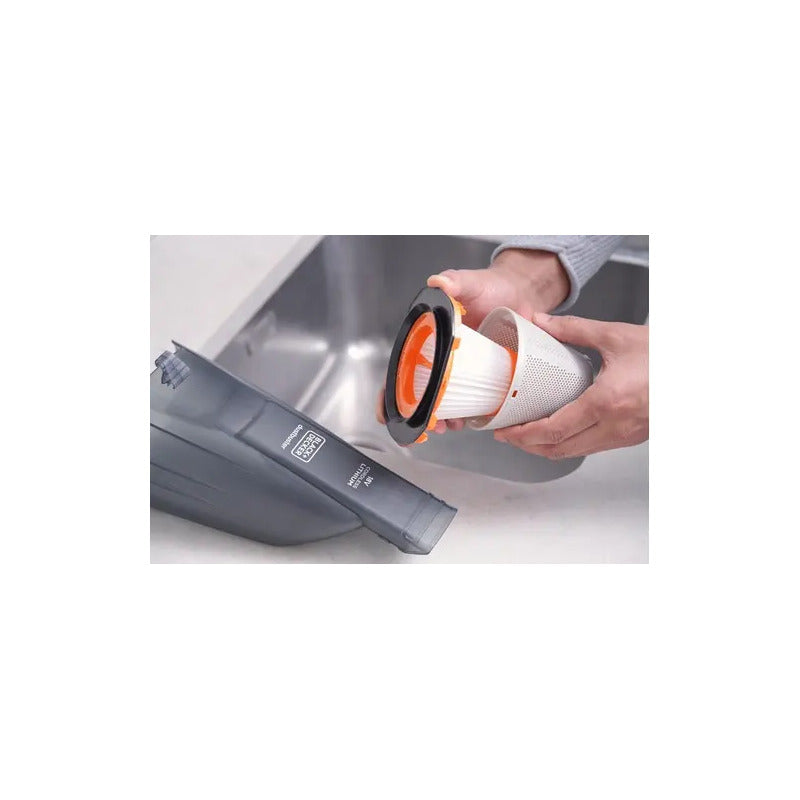 Aspiradora Inalámbrica 20v Black And Decker Bchv001d1e-b3 Gris