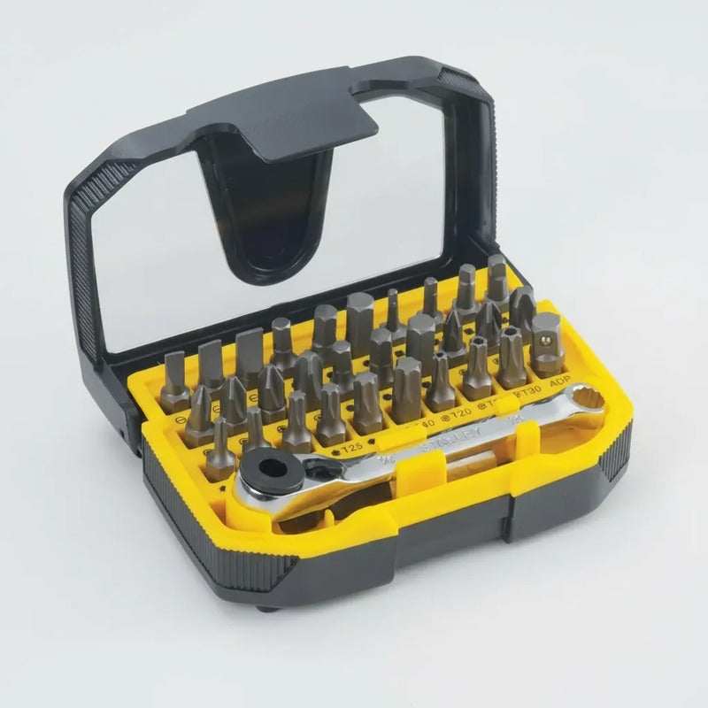 Set Moto Auto Casa Stanley 32pzas Multi Puntas
