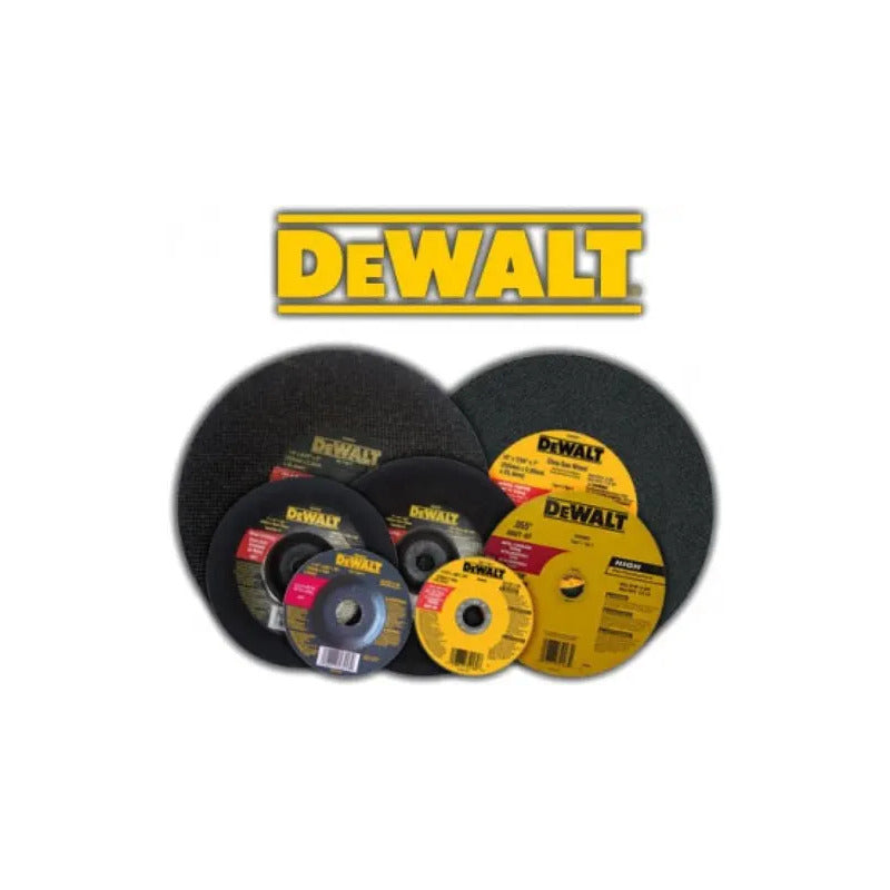 Disco Desbaste Dewalt Dw44608 180mmx6,3mm Caja Cerrada 25uni Negro