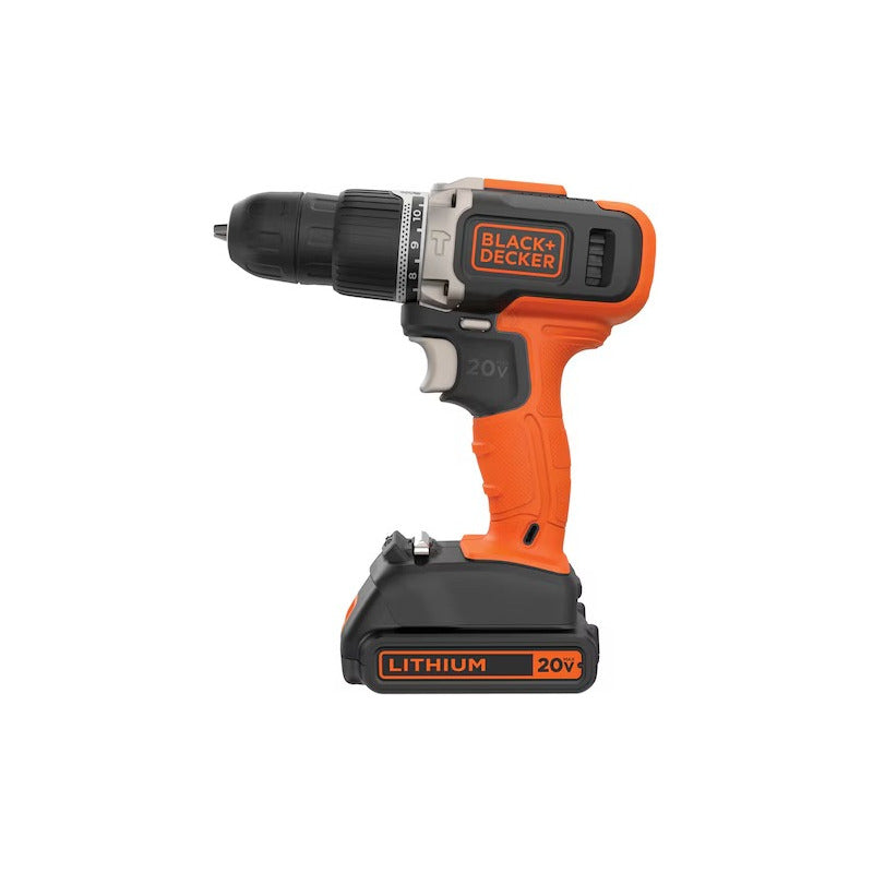 Taladro Percutor Atornillador Inalámbrico B+d10mm Bcd704c1 Naranja 50