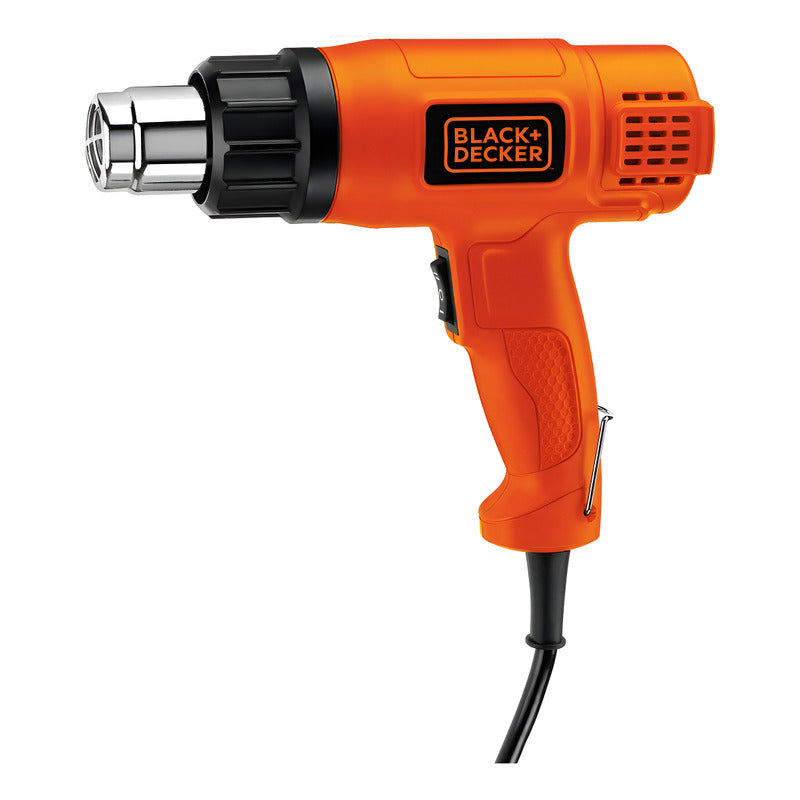 Pistola De Calor Black+decker Hg1500-b3 1500w Naranja Naranja