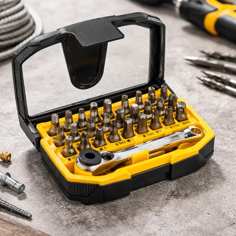 Set Moto Auto Casa Stanley 32pzas Multi Puntas