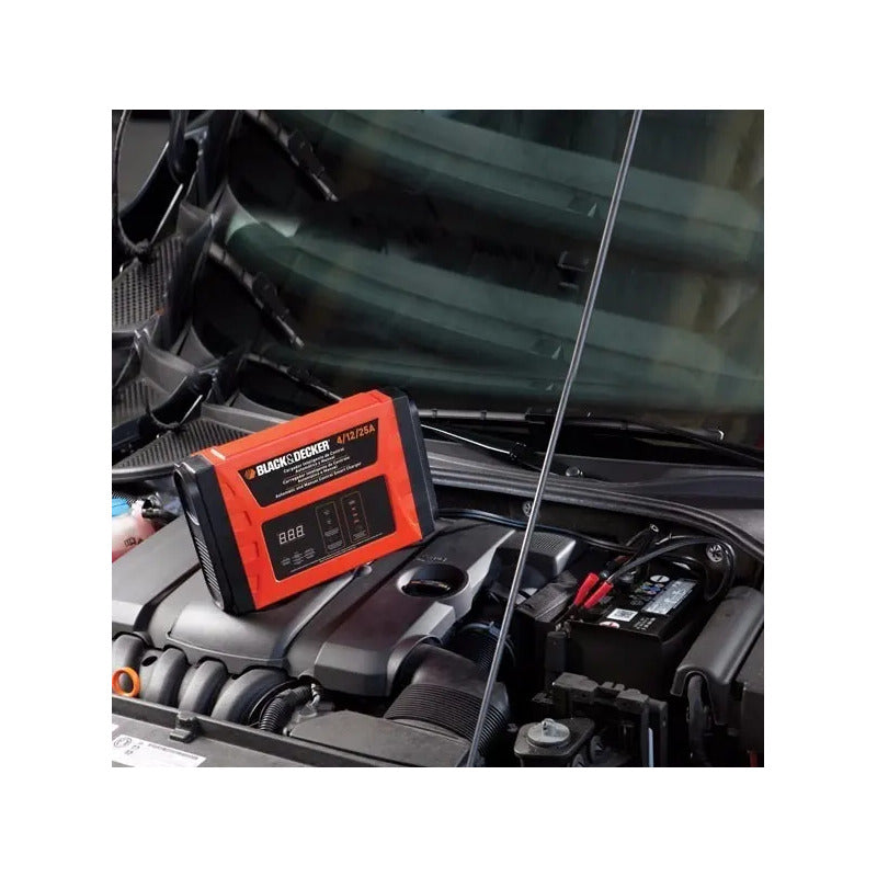 Cargador De Bateria Inteligente Black Decker 25amp 540w Bc25