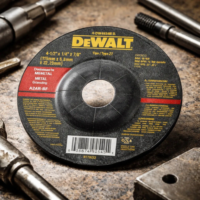Disco Desbaste Dewalt Dw44608 180mmx6,3mm Caja Cerrada 25uni Negro