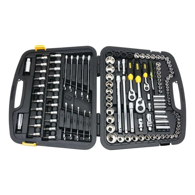 Juego Set Llaves Combinadas Tubos Stanley 120 Piezas 91-931