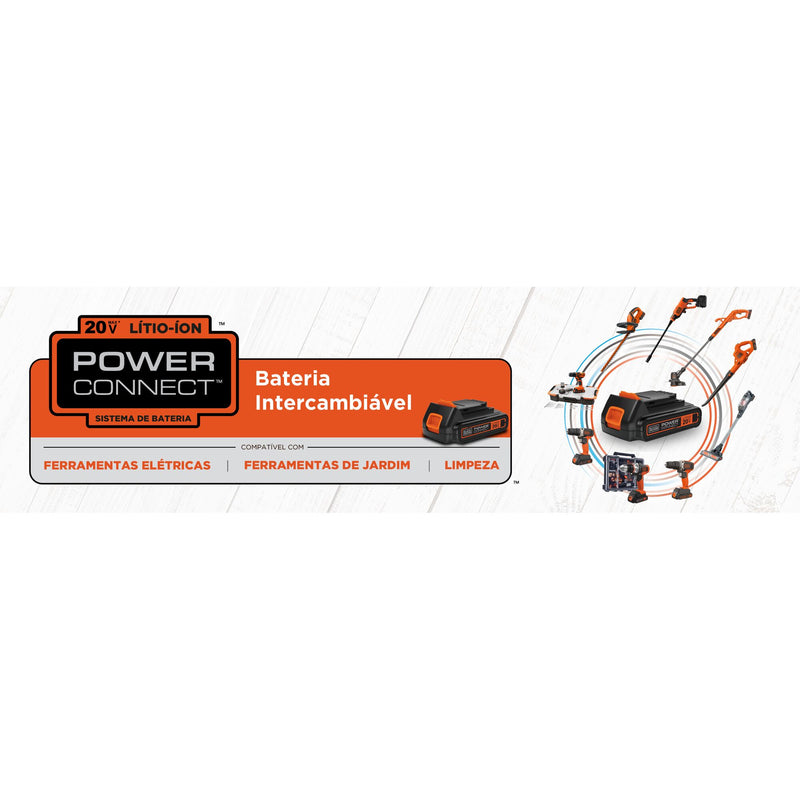 Aspiradora Inalámbrica 20v Black And Decker Bchv001d1e Negro